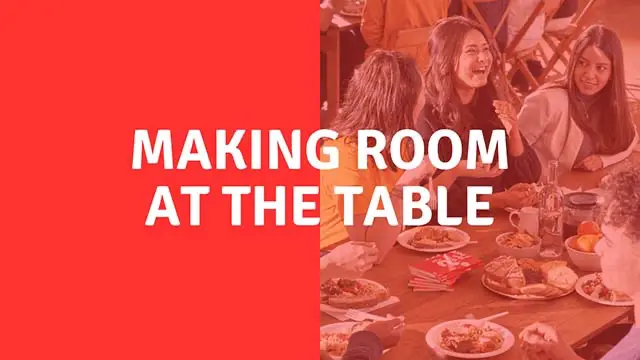 Making Room at the Table